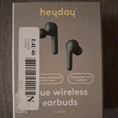 Heyday True Wireless Bluetooth Earbuds (Bluetooth 5.0 enabled, up to 24 hours)
