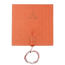 Silicone Heating Mat 220V 600W NTC 100K Thermistor Imported Hot Bed Rubber Pad
