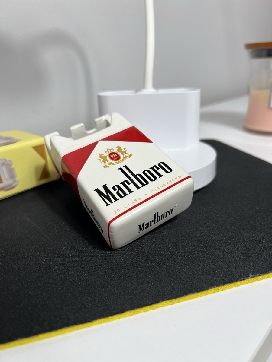 marlboro plastic cigarette case Cigarette Pack Case for Marlboro Marlboro Ceramic Cigarette Box Ashtray