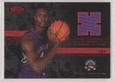 2003-04 Hoops Hot Prospects Materials Red 43/50 Chris Bosh #HM-CB HOF p7i