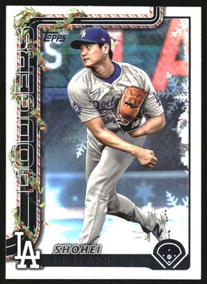 B7653- 2025 Topps Holiday Baseball Card #s 1-200 -You Pick- 15+ FREE US SHIP