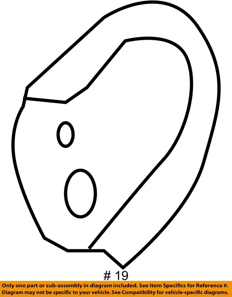 ПОДХОДИТ ДЛЯ 2004-2005 CHEVROLET MALIBU ПАНЕЛИ 22733646 - НОВЫЙ OEM 22733646 - Изображение 4 из 4