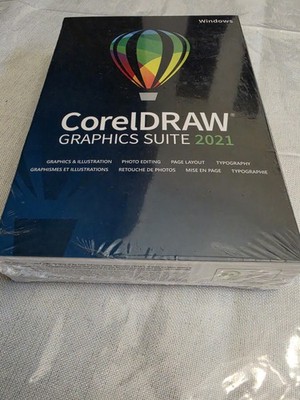 CorelDRAW Graphics Suite 2021 for Windows PC - Full Retail Version