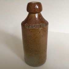 Collectible Antique Stoneware Beer Bottle. C Jones Twickenham