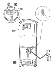 Genuine Mopar Fuel Level Unit Kit 5003959AC