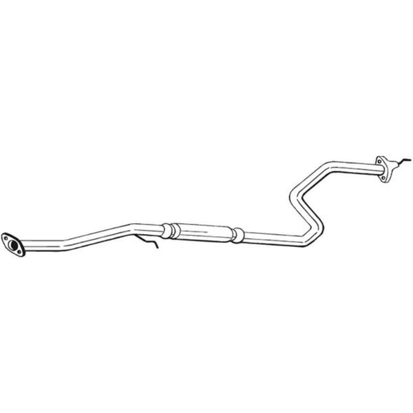 Bosal MittelschalldäMpfer SchalldäMpfer FüR Honda Civic VI Coupe EJ EM1-image