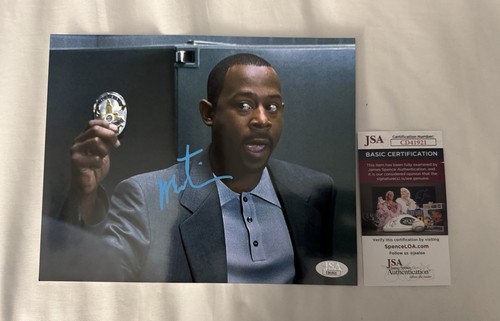 Martin Lawrence Autograph Signed 8x10 Photo Blue Streak JSA COA Comedian - Picture 1 of 2