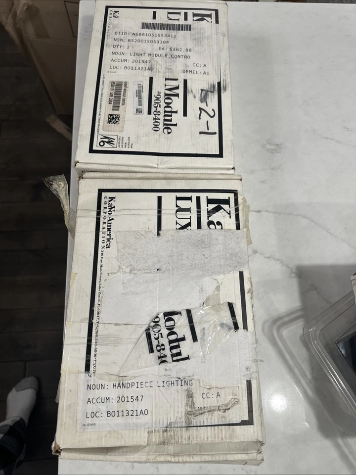 Kavo Dental Lux 电源光学光源控制模块适用于 4 个手机! 批量 2! — 第 4/4 张图片