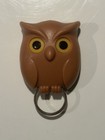 Magnetic Wall Hanging Night Owl Key Holder, Beige
