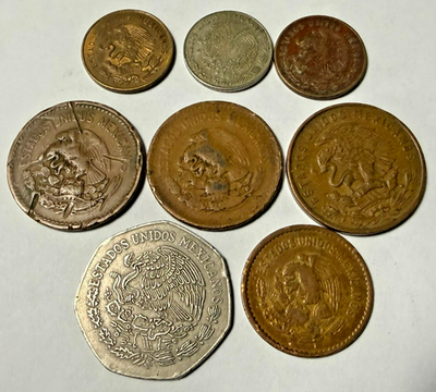 Collection of 8 coins from Mexico | eBay