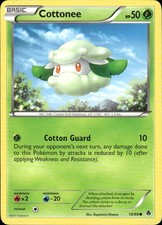 Cottonee 10/98 Common Emerging Powers Pokemon Lightly Played