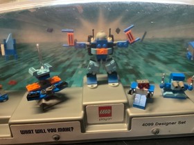 Lego Store Display 4099 Robobots Designer very rare vintage