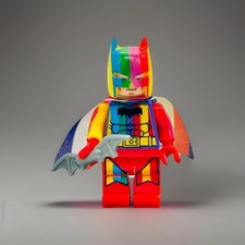 #0006 - Batman (Rainbow Suit) Custom Minifigu...