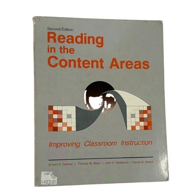 Reading in the Content Areas 2nd Ed. Dishner | Teaching Strategies Book