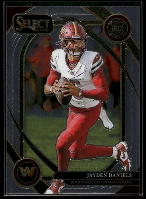2024 Panini Select Jayden Daniels CLUB LEVEL ROOKIE CARD