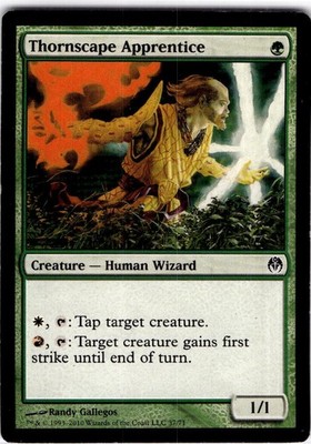 MTG Thornscape Apprentice Duel Decks: Phyrexia vs. the Coalition Common #37