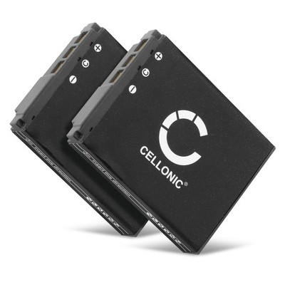 2x Akku für Sony NP-FR1 1000mAh