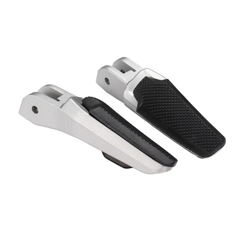 Front Rear Footrest w/Rubber Pads For Ducati Monster 821/Stripes Monster 1200/S - Picture 9 of 12