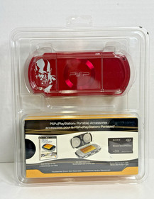 Sony PlayStation Portable PSP-2001 God of War Red Console COMPLETE Open Box NEW