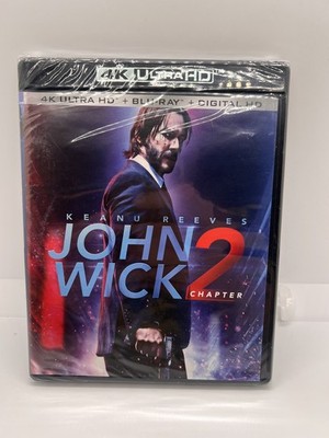 John Wick: Chapter 2 (4K Ultra HD + Blu-ray + Digital) SEALED NEW