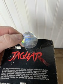 Authentic OEM Atari Jaguar USA Console System BOX ONLY - Box Has Wear