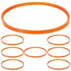 8 Stück Antriebsriemen für Zuckerwattemaschinen, Kunststoff-Ersatzriemen für