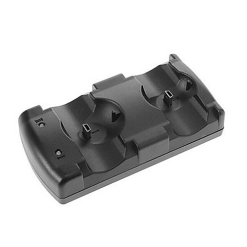 Black usb charger charging dock station for playstation 3 ps3 move controlle _ou - Afbeelding 4 van 6