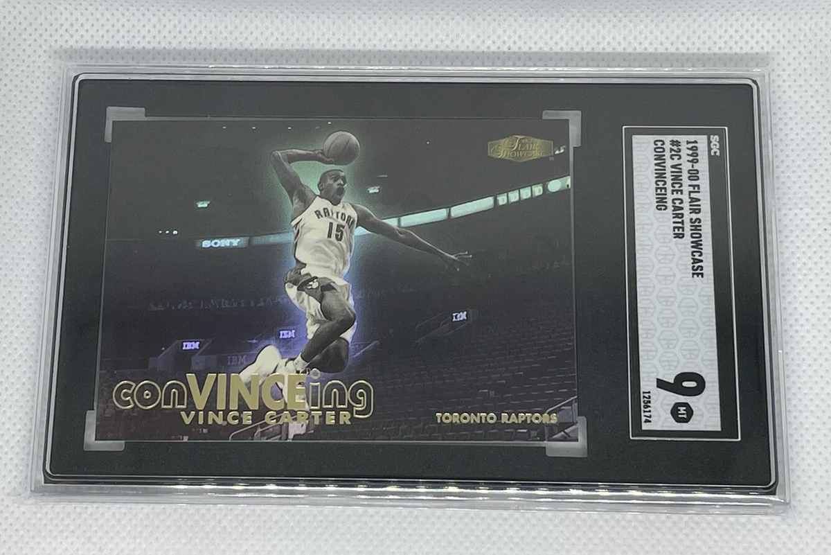 Vince Carter 1999-00 Fleer Flair Showcase ConVinceing #2C Toronto