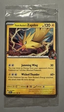 POKEMON TEAM ROCKET'S ZAPDOS SG MY PH EXCLUSIVE HOT-STAMPED 070/182 (ENGLISH)