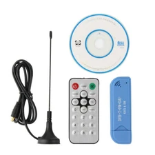 DVB-T SDR+DAB+FM HDTV TV Tuner Digital USB 2.0 Receiver Stick RTL2832U+R820T2