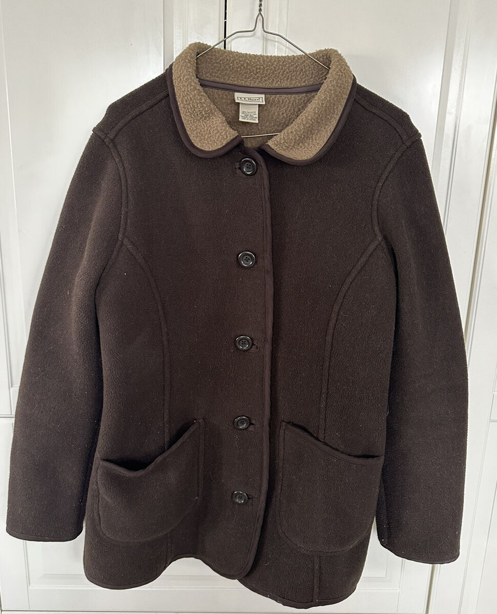 LL Bean Women's Sweater Jacket Green Button Up Cardigan Size LL Bean Women's Sweater Jacket Green Button Up Cardigan Size