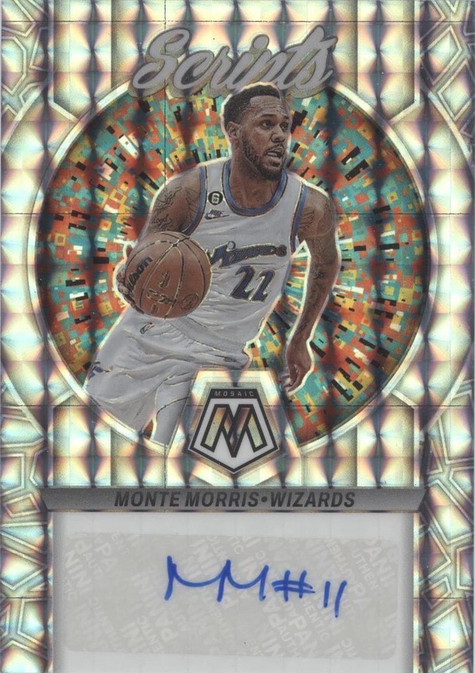 2022-23 Panini Mosaic - Monte Morris #MS-MOR - 1 of 2
