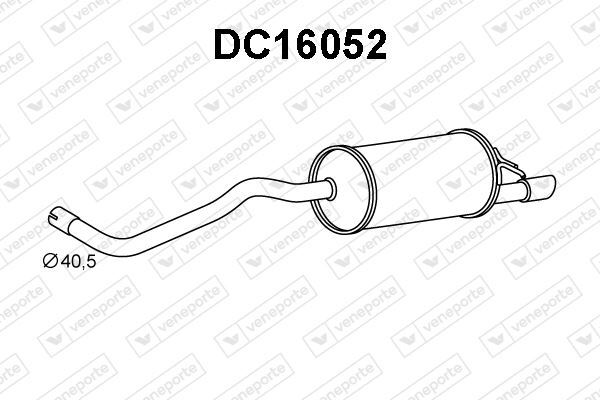 Silencieux arrière Dacia Duster 1.6 pour remplacer un pot usé ou bruyant