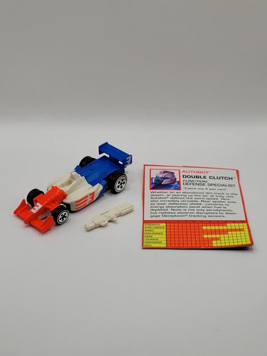 Transformers G2 Go-Bots Double Clutch COMPLETE