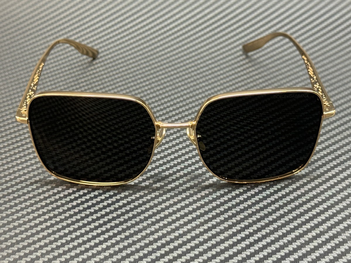 DOLCE & GABBANA DG2310 02 87 Gold Grey Women's 57 mm