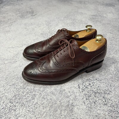 Floris Van Bommel Mens Oxfodrs Brogues Wingtip Goodyear Welted US9 UK8 EU42