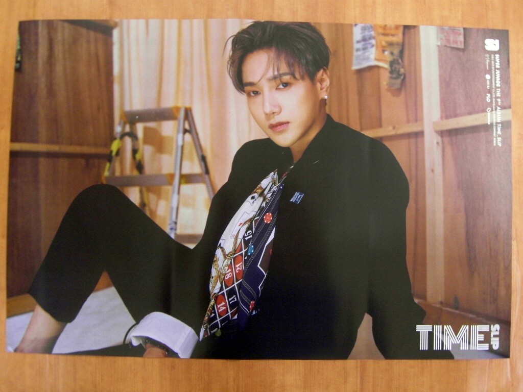 SUPER JUNIOR /TIME_SLIP /イェソン/yesung SUPER JUNIOR - Time Slip (YESUNG Ver.) [OFFICIAL] POSTER *NEW* K