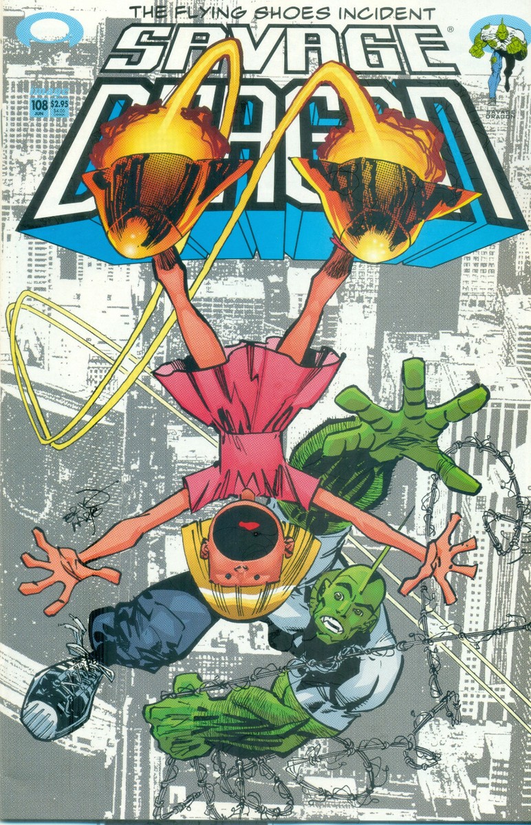Savage Dragon #108 By Erik Larsen Smasher Mister Glum Liberty