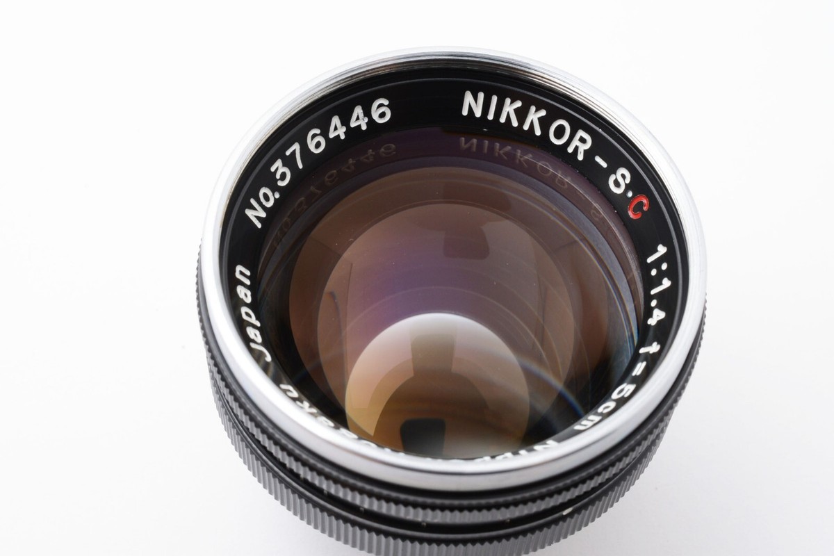 Nippon Kogaku Nikkor 5cm 50mm F1.4 S C Nikon S Rangefinder Lens