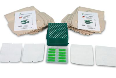 Sparset Filterset für Vorwerk Tiger 251, 252 mit hochwertigem Aktivfiltersystem 