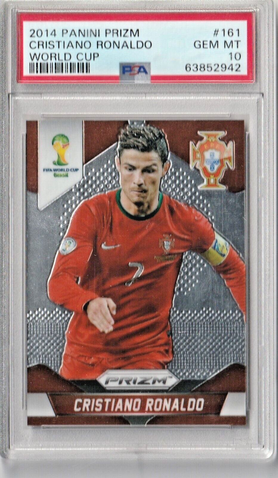 PSA10 Nobility Soccer クリスティアーノ・ロナウド impeccable soccer