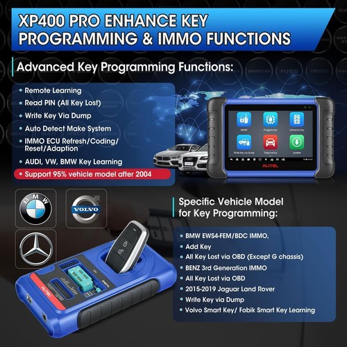 2023 AUTEL IM508S +XP400 PRO Herramienta Programación Avanzada Llavero IMMO ES - Imagen 6 de 16