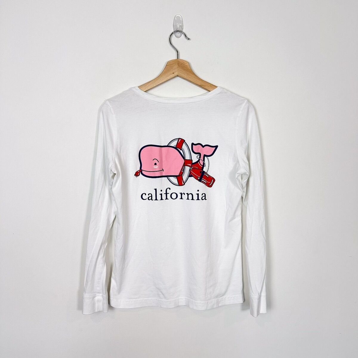 California Whale white tee California Whale white tee