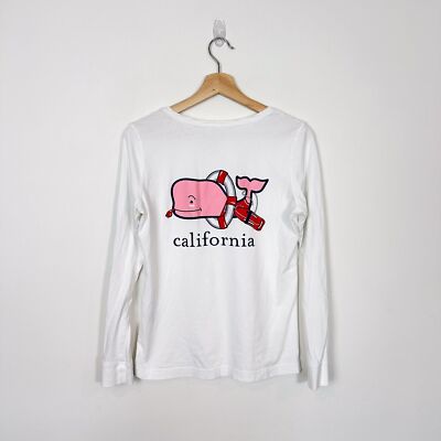California Whale white tee California Whale white tee