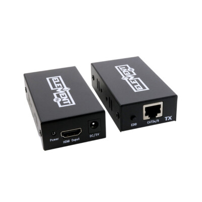 Element-Hz  HDMI Cable Extender (Over Single CAT5e/6 Cable, Color: Black)