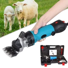 690W Electric Sheep Shears Professional Animal Grooming Clippers Thick Fur