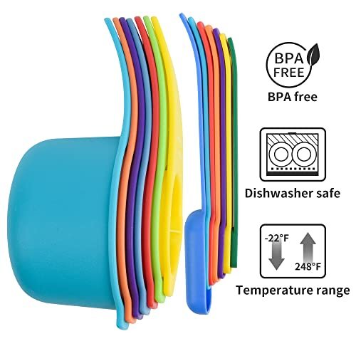 Measuring Cups and Spoons Set Plastic Measuring Cup Set Measuring Spoons and 