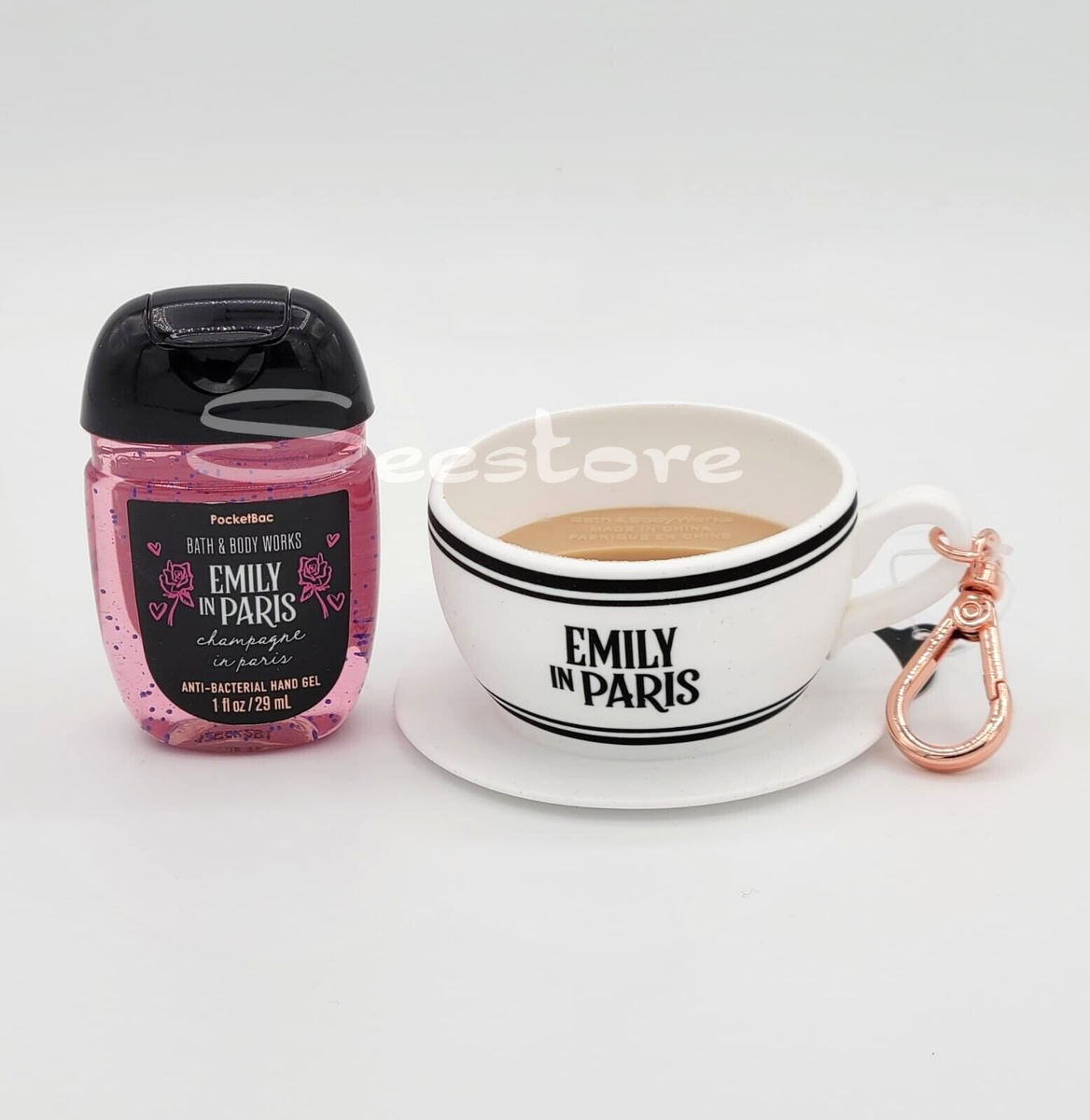 Bath Body Works Emily In Paris Latte Cup & Saucer PocketBac Holder