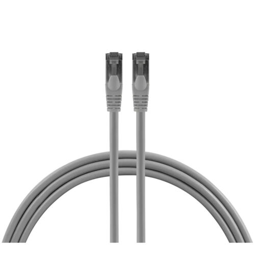 Philips 10ft Cat8 RJ45 Network Ethernet Cable 40Gbps Streaming Gaming - Gray