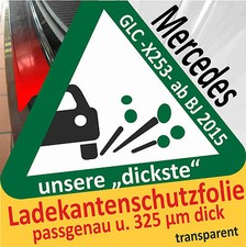Ladekantenschutz Folie Lackschutzfolie für Mercedes Benz GLC (X253) Ladekantenschutz Folie Lackschutzfolie für Mercedes Benz GLC (X253)